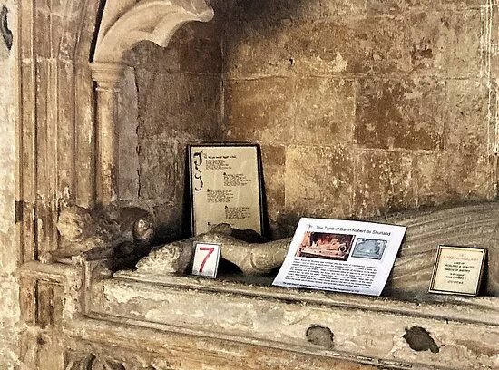The Tomb Of Baron Robert De Shurland