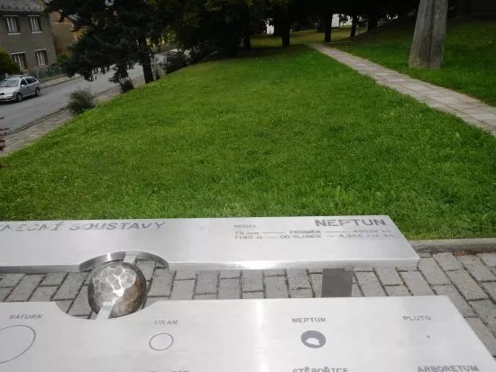 Opava Sun and Planetary System Trail