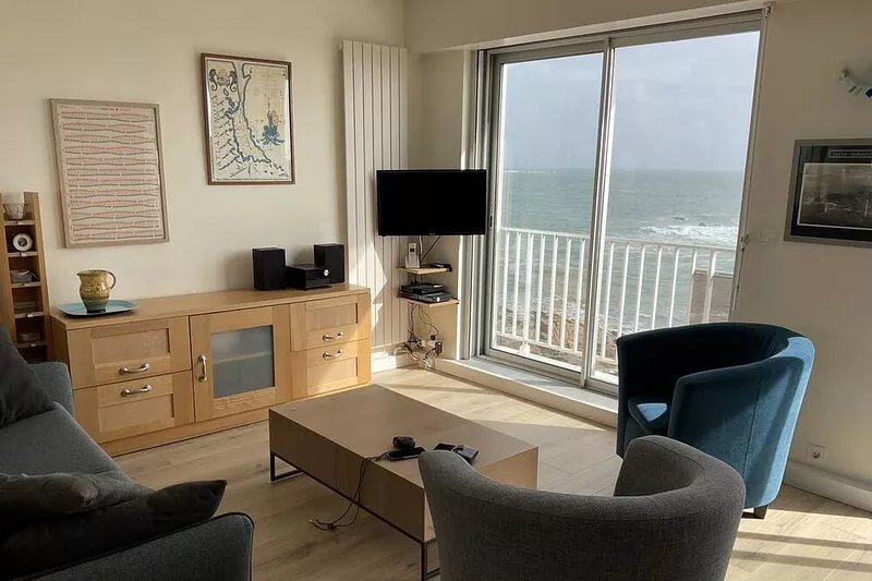 Apartment 4-5 people in Quiberon with beautiful sea view