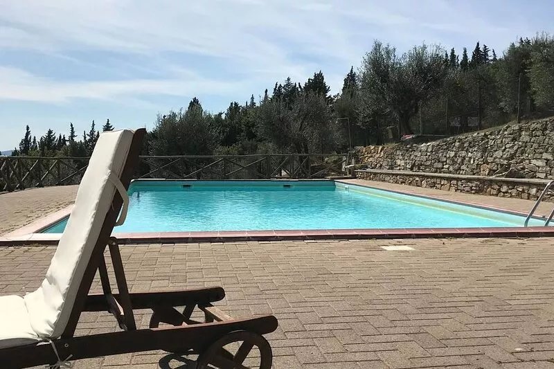 Beautiful private villa for 4 people with WIFI, pool, TV, terrace, panoramic
