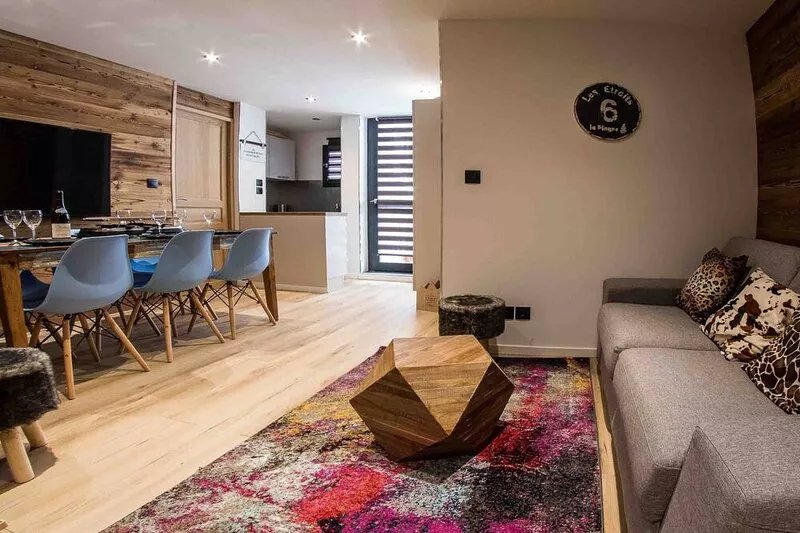 newPlagne Village Upscale Apartment 8 People at the foot of the slopes