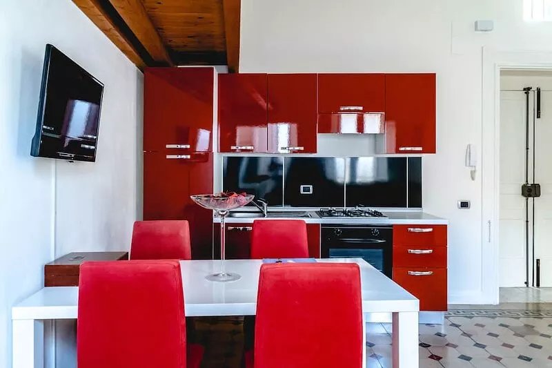 Charming apartment a few meters from a beach with crystal clear waters