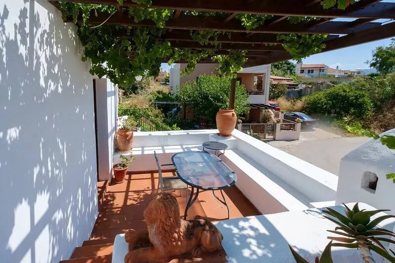 Cretan Stone Home w. View Terraces, minutes from Beach