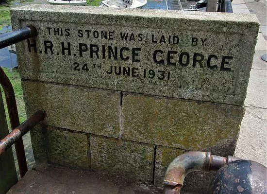 HRH Prince George stone