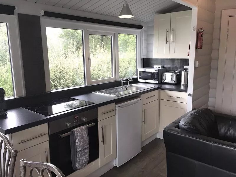 Cosy log cabin in Snowdonia  with stunning views