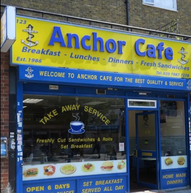 Anchor Cafe In Limehouse