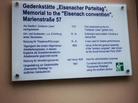 Gedenkstatte Goldener Lowe