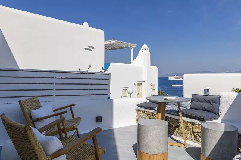 Mykonos Town House  - 2 Bedroom Residence with Pool and Parking in Mykonos town