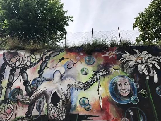 I MURALES ALLA FERMATA METRO REBIBBIA – METRO B
