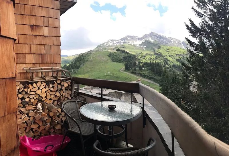 Large duplex ski in / ski out 4 rooms in the heart Avoriaz
