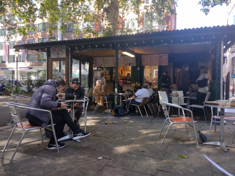 Pistachios in the Park - Red Lion Cafe