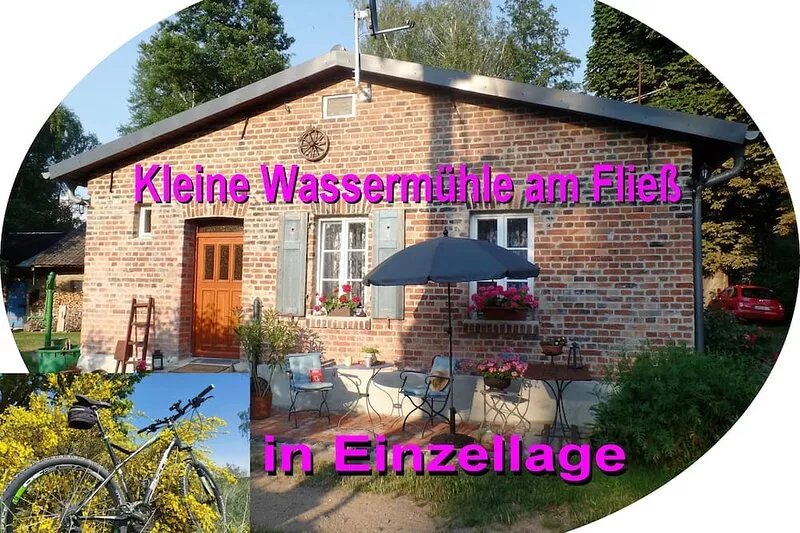 Watermill in SINGLE LOCATION on the river, CYCLING PARADISE