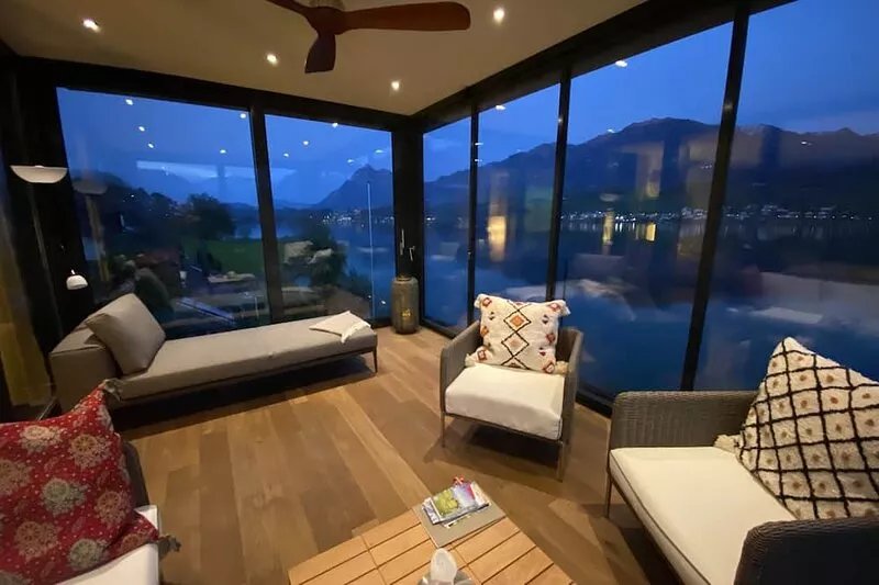 Loft on top of Villa Wilen, private beach, awesome views!