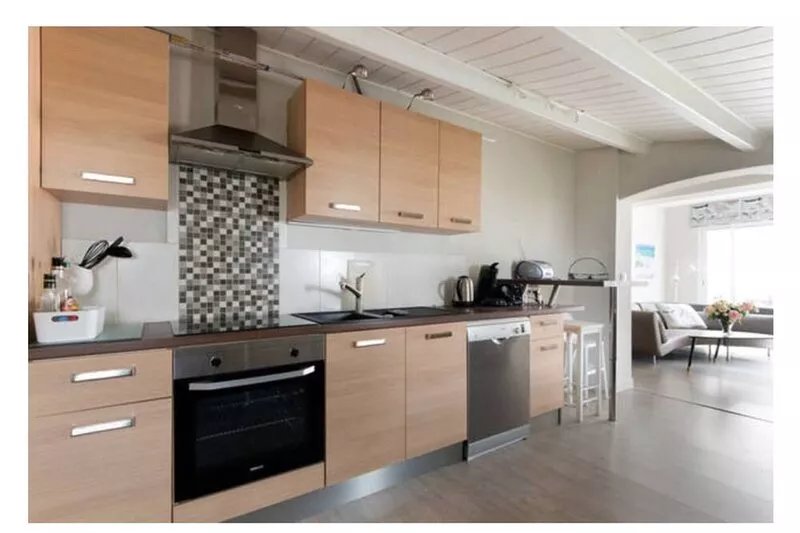 Beautiful beachfront house with a top location