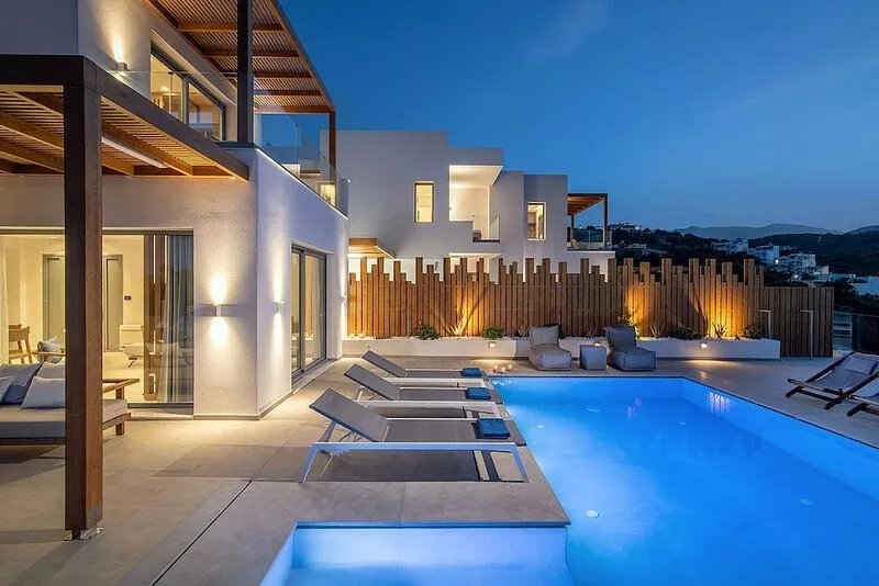 Blue Senses Sea View Villa with a heated pool 2