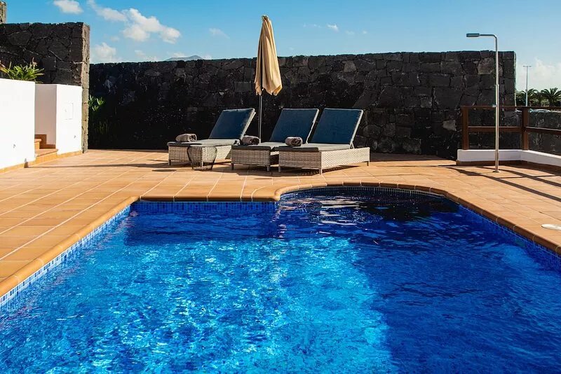 Villa DaVinci, in the south of the beautiful island of Lanzarote