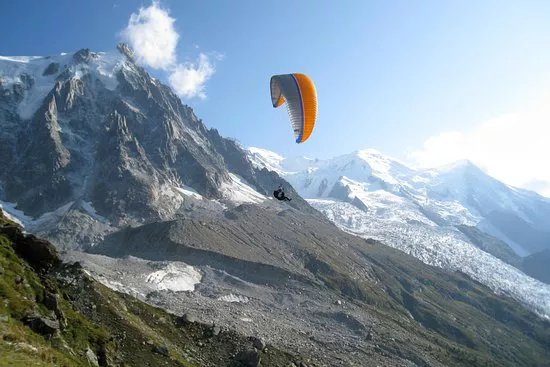 ascendance parapente chamonix