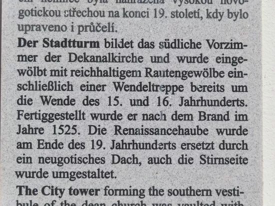 Stadtturm (mestska Vez)