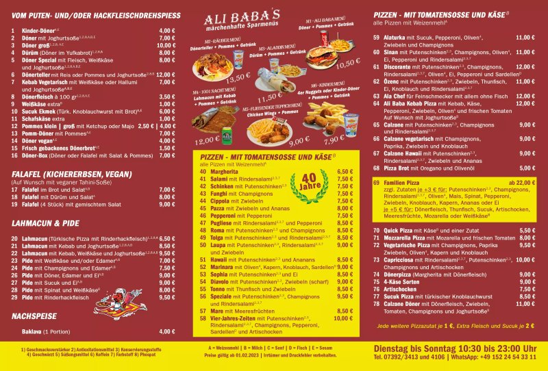Ali Baba Kebab Pizza Bistro