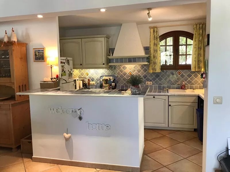 Villa De Charme super equipped, private pool, 3 bedrooms, 970 m from the center