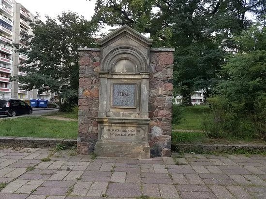 Gedenkstein fur Adolf Zehme