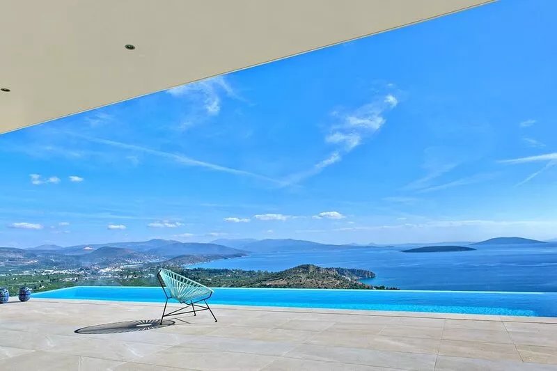 NafplioBlu - Villa for 6-8 with amazing sea and valley views + infinity pool