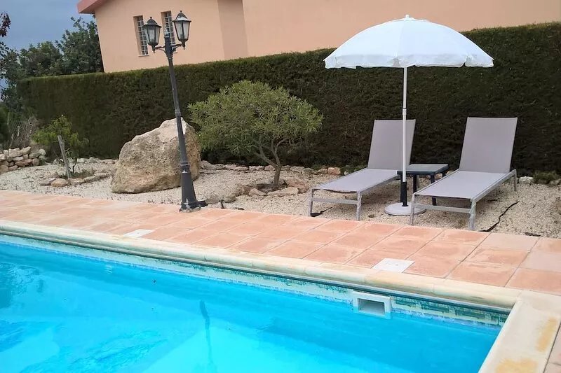 Kapsalia Villas In Walking Distance From Village Square With Sea &mountain views