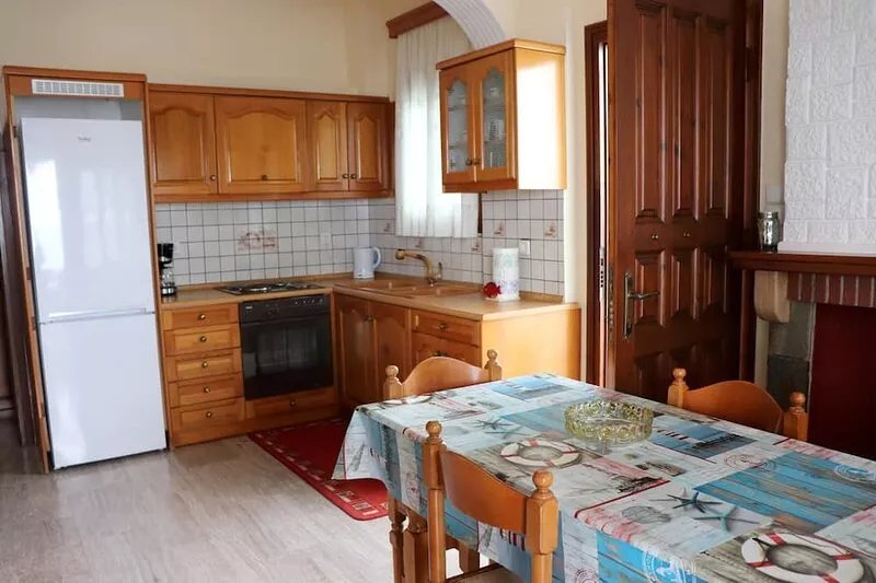Unique sea view! Exposed located holiday apartment above the sea | Messenia, Pel