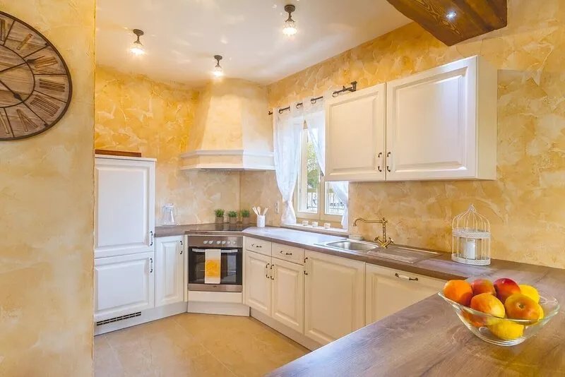 Traditional style Villa Suza***** with an outdoor pool on Krk