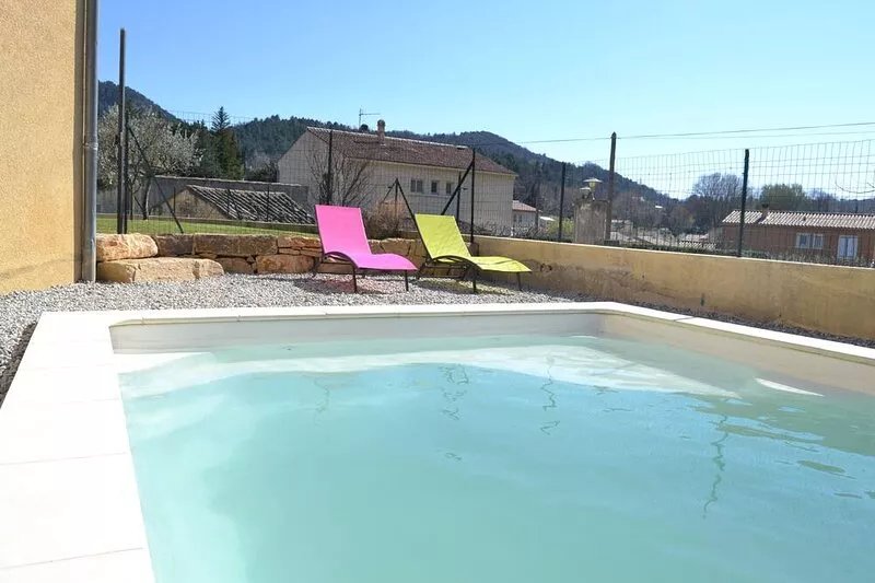 Air-conditioned villa, private pool 100m from the start of the Mont Ventoux