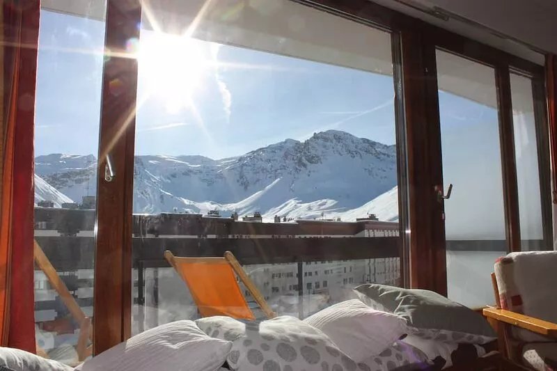 Appt 6 pers Tignes le Lac, WIFI, Ski-in ski-out, shops, ESF, summer activities