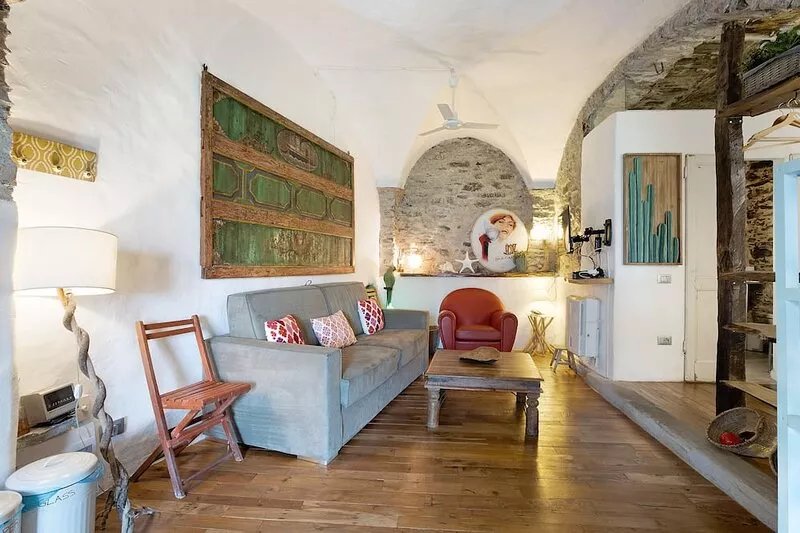 Apartment 'Green Cactus House' with Sea View, Wi-Fi and Air Conditioning