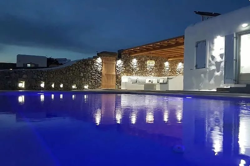 My Rental Homes - Villa Elmas with private swimming pool and large seating area