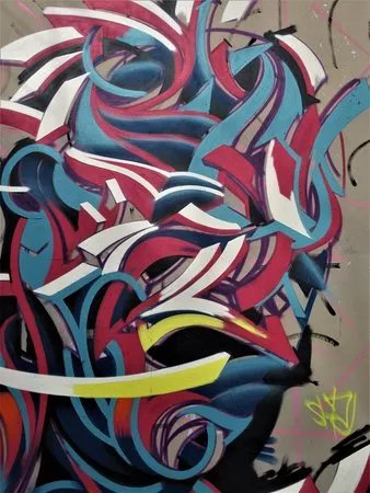 Fresque "Ourcq Living Colors 2019 - Portrait"