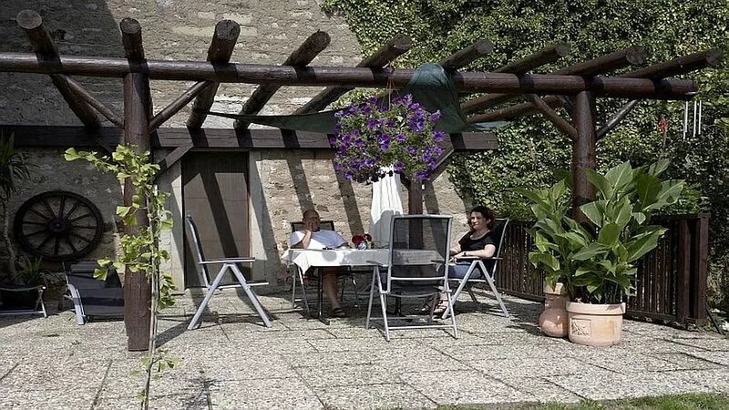 Historic manor in the Steigerwald with swimming pool and sauna