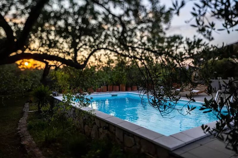 Eclectic Villa with Swimming Pool set in it's own Olive Grove