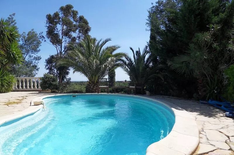 Fantastic villa with pool & view **** 4 Stars rated by official Gites de France