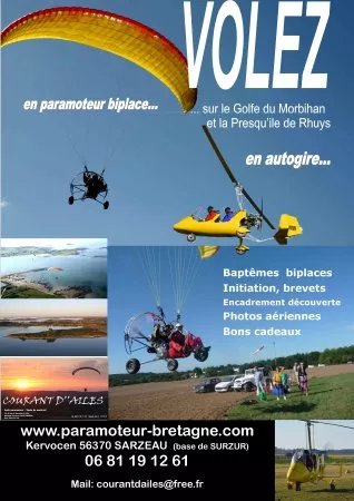 Courant d'Ailes ULM Autogire et Paramoteur