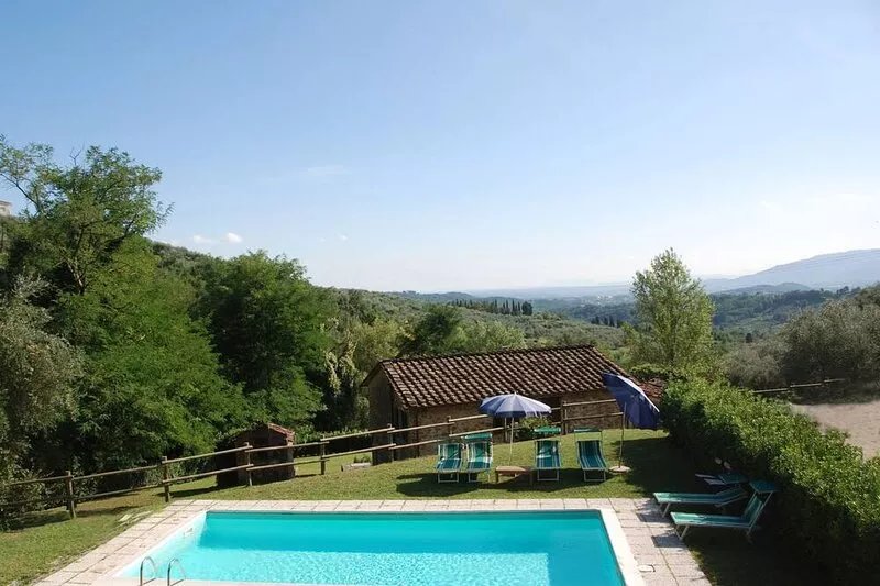 Private Villa with private pool, internet, TV, patio, panoramic view, parking