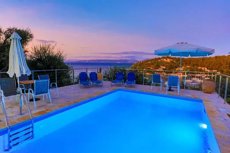 Villa Meropi : A Paxos Villa with Sea Views,Private Pool,A/C