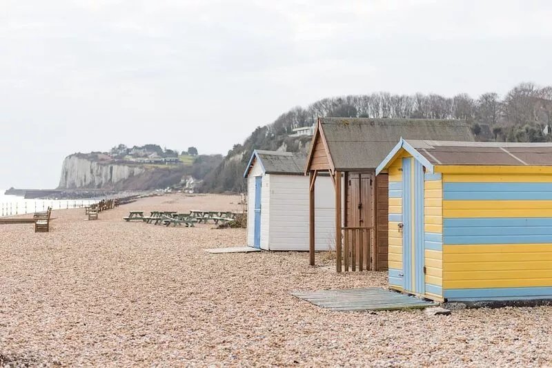 Coastal retreat on the beach in Kingsdown, near Deal