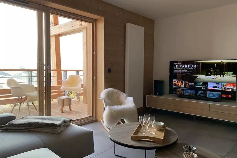 ARCS 1800, MAGNIFICENT DUPLEX 90 m² in the heart of resort, at the foot of the
