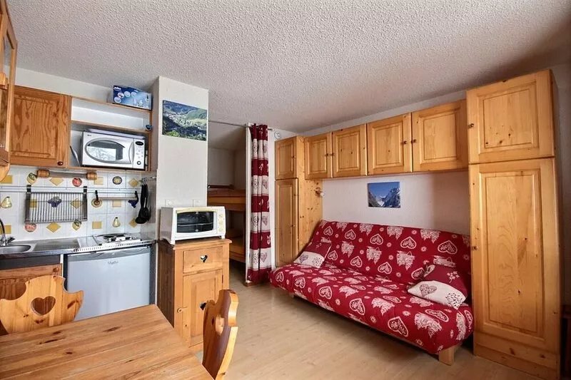 STUDIO - APARTMENT -SKI IN SKI OUT -SAINT JEAN D'AULPS SKI RESORT - 4 PEOPLE