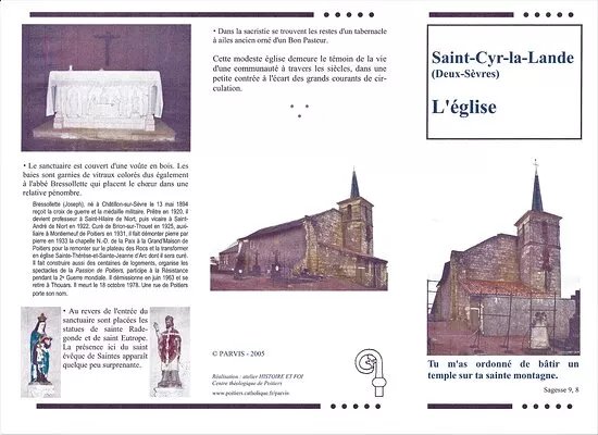 Eglise Saint-cyr (saint-cyr-la-lande)