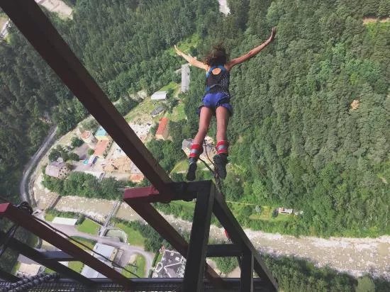 Rupert Hirner Bungy Jumping