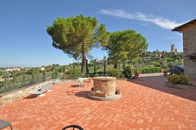 Cosy apartment for 2 people with pool, A/C, WIFI, TV, panoramic view and