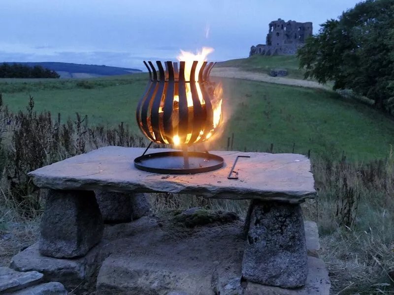 The Castle Byre, self-catering accommodation next to historic Auchindoun Castle