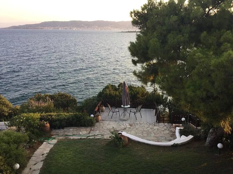 Villa with private beach viewing Spetses