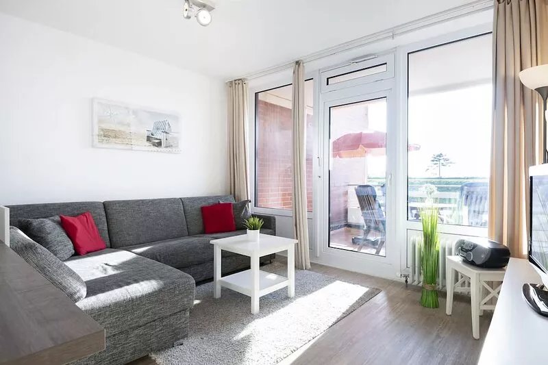 Vacation apartment Deichkind with side sea view in the Belvedere Grömitz
