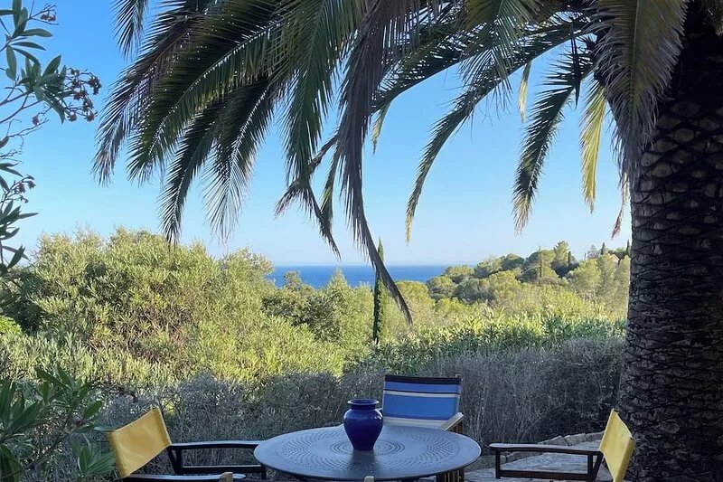 Villa "terre D'azur" Avec vue mer , Piscine, Jardin Clos, Rénovée